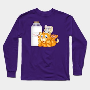 Milk Or Mouse Long Sleeve T-Shirt